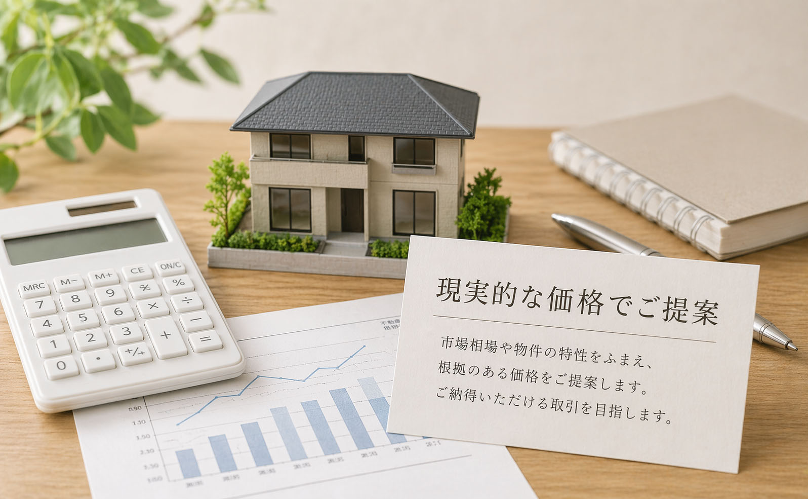 現実的な価格でご提案